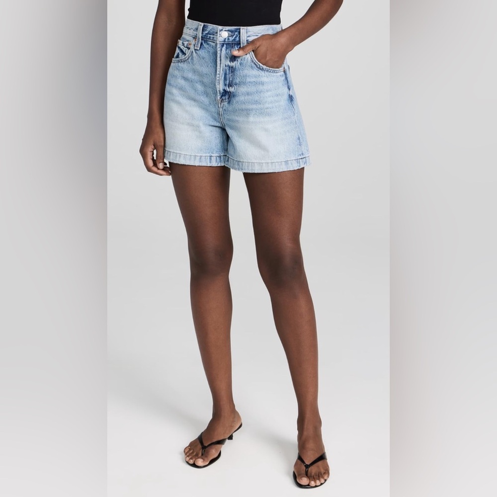 pistola Saige a line Denim Jean Shorts